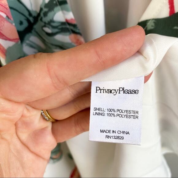 NWT Privacy Please‎ Delta Palm Dress - Picture 6 of 9